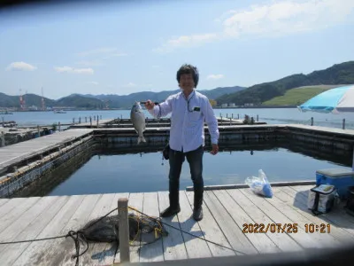 由良海つり公園&釣堀ランドの2022年7月25日(月)1枚目の写真
