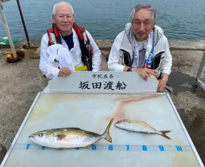 坂田渡船の2022年8月6日(土)2枚目の写真