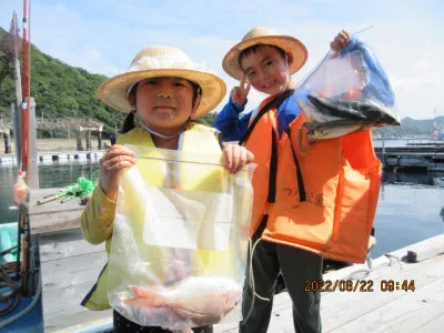 由良海つり公園&釣堀ランドの2022年8月22日(月)1枚目の写真