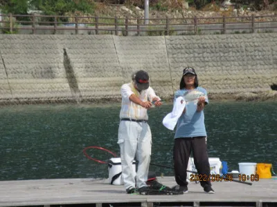 由良海つり公園&釣堀ランドの2022年8月26日(金)2枚目の写真