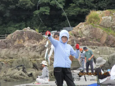 由良海つり公園&釣堀ランドの2022年8月27日(土)4枚目の写真