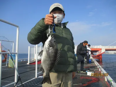 尼崎市立魚つり公園の2023年1月7日(土)1枚目の写真
