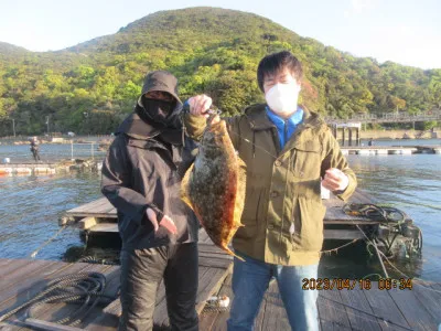 由良海つり公園&釣堀ランドの2023年4月16日(日)1枚目の写真