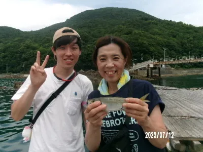 由良海つり公園&釣堀ランドの2023年7月12日(水)1枚目の写真