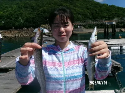 由良海つり公園&釣堀ランドの2023年7月16日(日)2枚目の写真