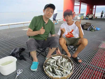 尼崎市立魚つり公園の2023年8月7日(月)1枚目の写真
