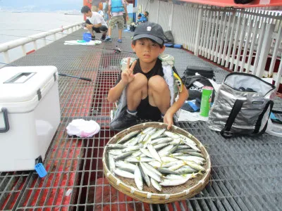 尼崎市立魚つり公園の2023年8月14日(月)1枚目の写真