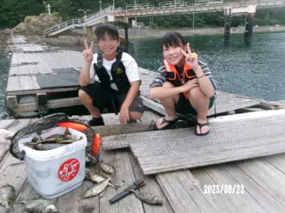 由良海つり公園&釣堀ランドの2023年8月23日(水)1枚目の写真