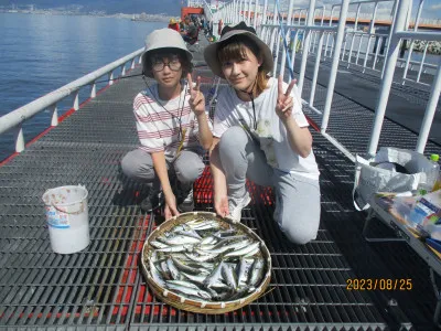 尼崎市立魚つり公園の2023年8月25日(金)1枚目の写真