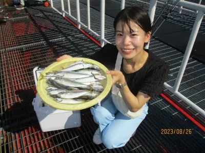 尼崎市立魚つり公園の2023年8月26日(土)1枚目の写真
