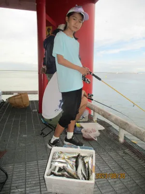 尼崎市立魚つり公園の2023年8月30日(水)1枚目の写真
