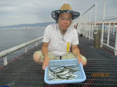 尼崎市立魚つり公園の2023年8月31日(木)1枚目の写真