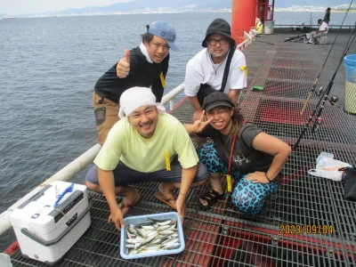 尼崎市立魚つり公園の2023年9月4日(月)1枚目の写真