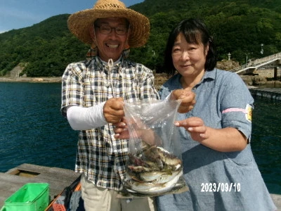 由良海つり公園&釣堀ランドの2023年9月10日(日)3枚目の写真