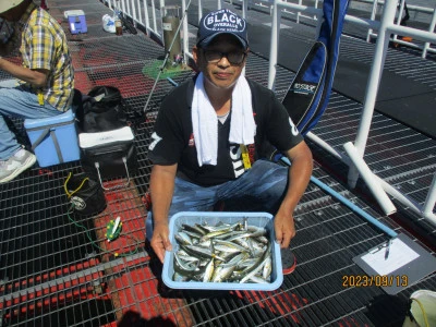 尼崎市立魚つり公園の2023年9月13日(水)1枚目の写真