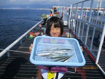 尼崎市立魚つり公園の2023年9月17日(日)1枚目の写真