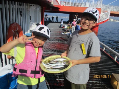 尼崎市立魚つり公園の2023年9月17日(日)2枚目の写真