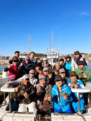 船宿　秋田屋の2023年12月9日(土)1枚目の写真