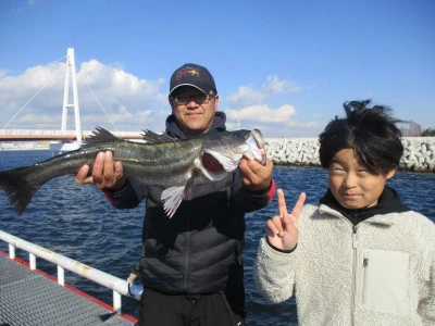 尼崎市立魚つり公園の2023年12月25日(月)1枚目の写真
