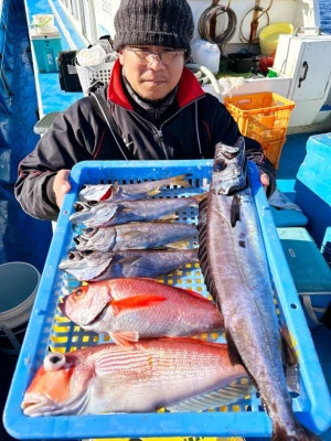 船宿　秋田屋の2023年12月25日(月)1枚目の写真