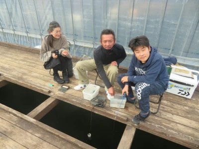 長谷大池釣り池センターの2024年1月6日(土)2枚目の写真