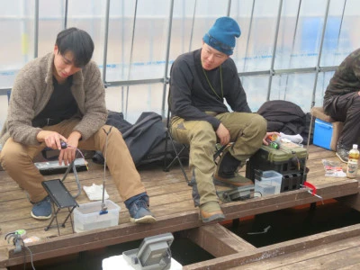 長谷大池釣り池センターの2024年1月7日(日)3枚目の写真