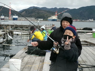 由良海つり公園&釣堀ランドの2024年1月8日(月)1枚目の写真