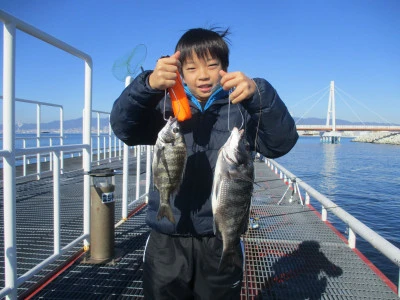尼崎市立魚つり公園の2024年1月14日(日)1枚目の写真