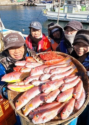 船宿　秋田屋の2024年1月14日(日)1枚目の写真