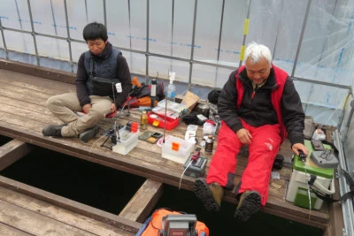 長谷大池釣り池センターの2024年1月21日(日)2枚目の写真