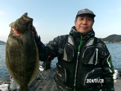 由良海つり公園&釣堀ランドの2024年1月28日(日)1枚目の写真