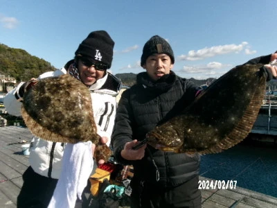 由良海つり公園&釣堀ランドの2024年2月7日(水)1枚目の写真