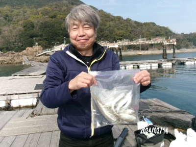 由良海つり公園&釣堀ランドの2024年2月14日(水)1枚目の写真