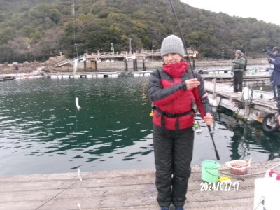 由良海つり公園&釣堀ランドの2024年2月17日(土)1枚目の写真