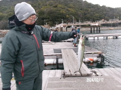 由良海つり公園&釣堀ランドの2024年2月17日(土)4枚目の写真