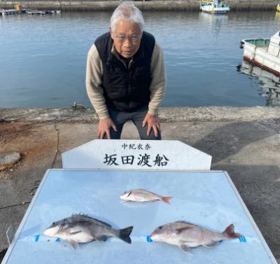 坂田渡船の2024年2月14日(水)2枚目の写真