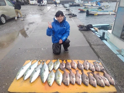 海上つり堀まるやの2024年2月23日(金)1枚目の写真