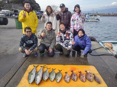 海上つり堀まるやの2024年2月24日(土)1枚目の写真