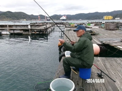 由良海つり公園&釣堀ランドの2024年3月6日(水)1枚目の写真