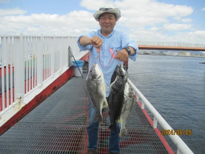 尼崎市立魚つり公園の2024年6月5日(水)1枚目の写真