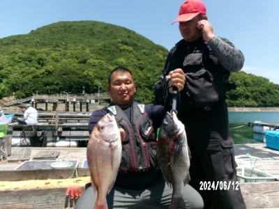 由良海つり公園&釣堀ランドの2024年6月12日(水)1枚目の写真