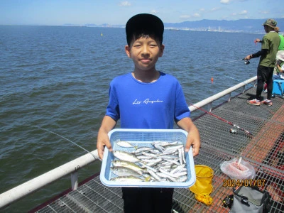 尼崎市立魚つり公園の2024年7月7日(日)1枚目の写真