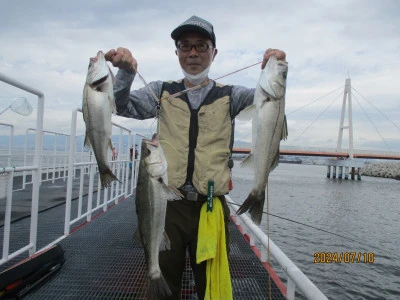 尼崎市立魚つり公園の2024年7月10日(水)2枚目の写真