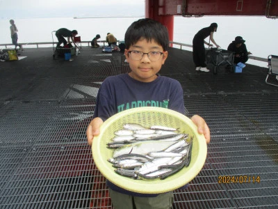 尼崎市立魚つり公園の2024年7月14日(日)1枚目の写真