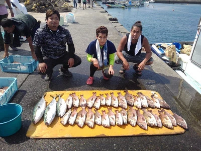 海上つり堀まるやの2024年8月3日(土)1枚目の写真