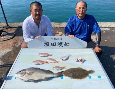 坂田渡船の2024年8月13日(火)1枚目の写真