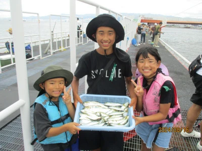 尼崎市立魚つり公園の2024年8月16日(金)1枚目の写真