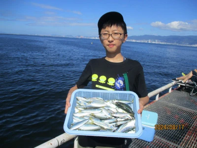 尼崎市立魚つり公園の2024年8月17日(土)1枚目の写真