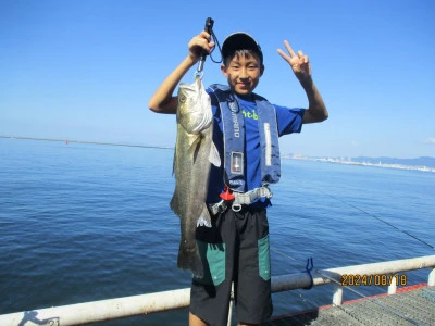 尼崎市立魚つり公園の2024年8月18日(日)1枚目の写真