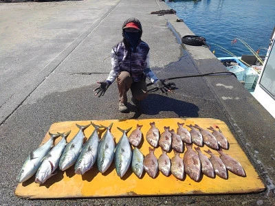 海上つり堀まるやの2024年8月20日(火)1枚目の写真